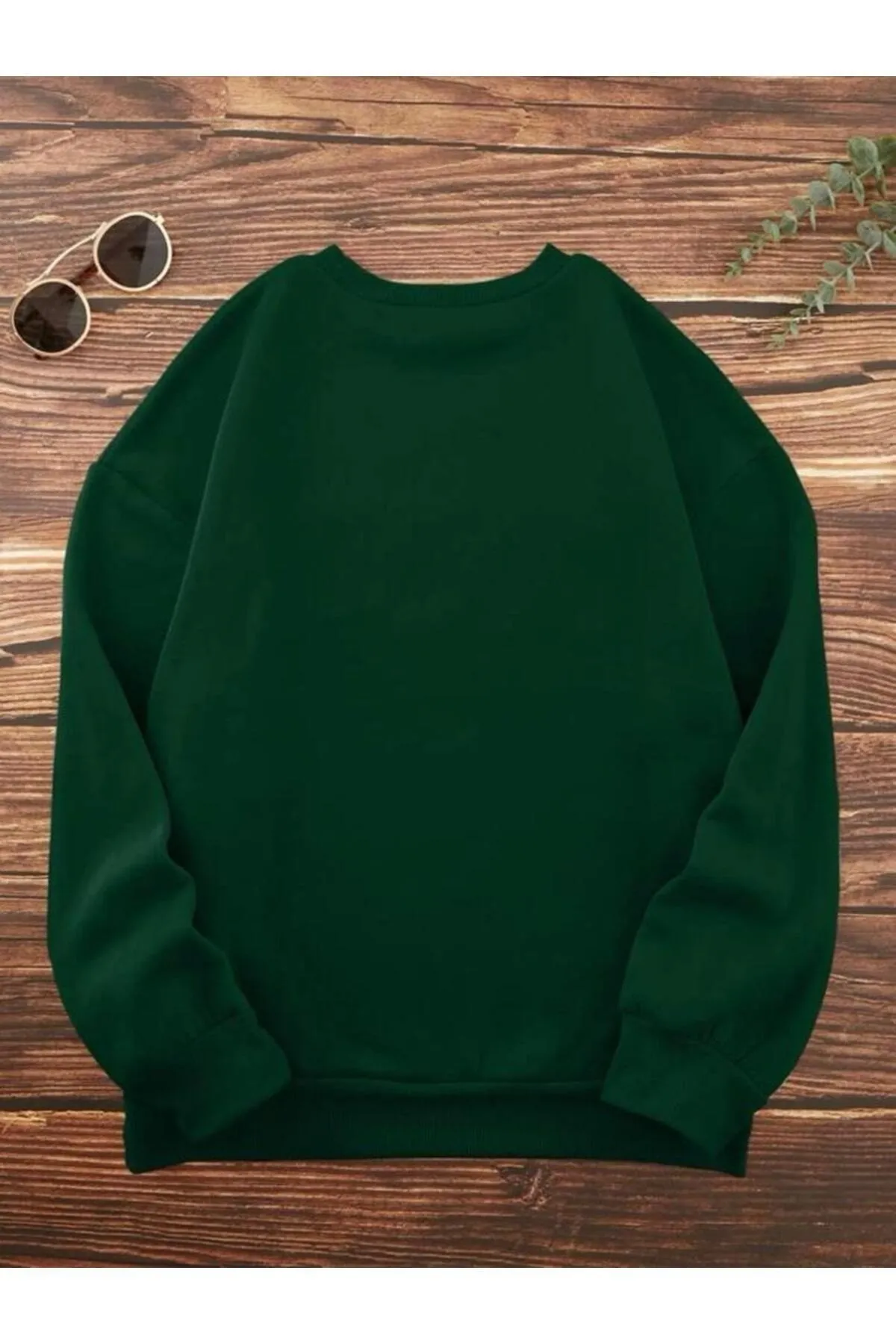 MOONBULL  Sweatshirt - Grün - Regular Fit