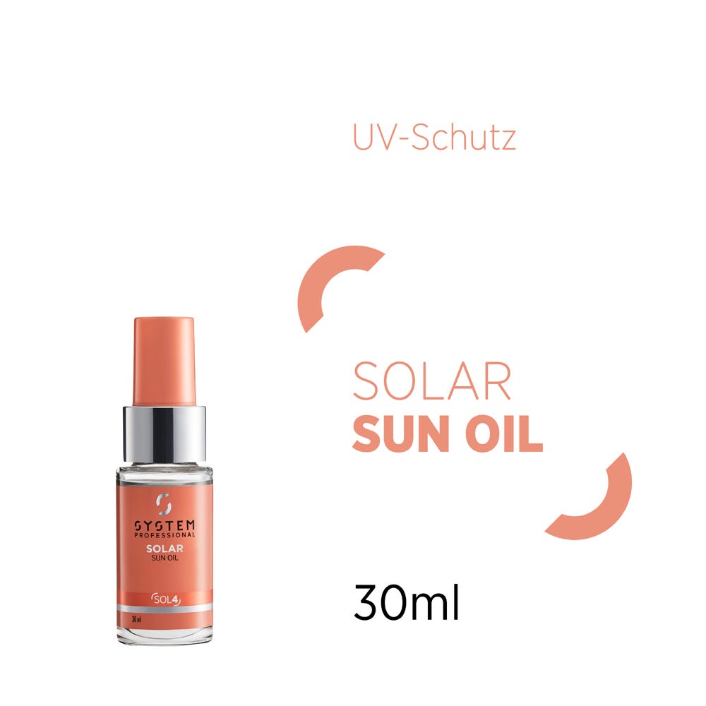 System Professional SOL4 Solar UV-Schutz Haaröl 30 ml