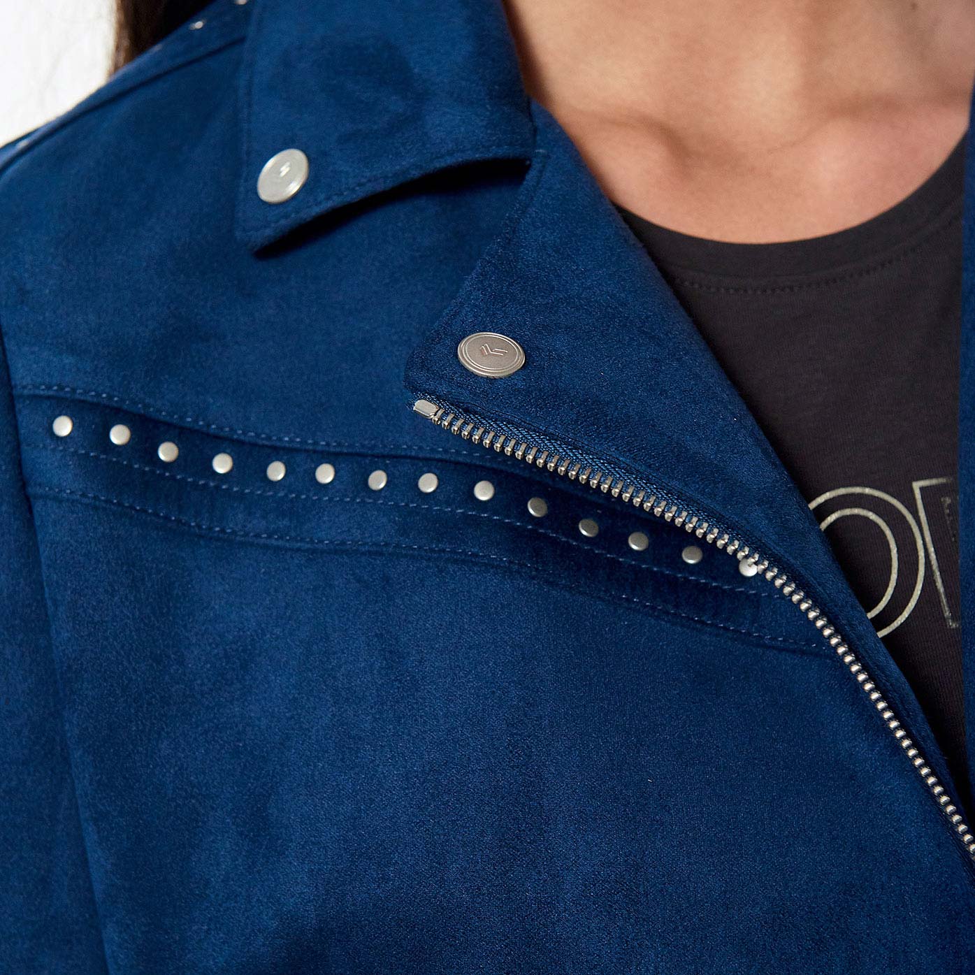 DYLAN  Veste bleue Femme