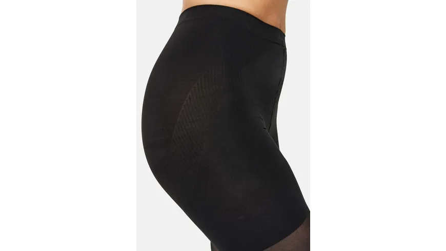 NUR DIE Damen figurformende Feinstrumpfhose Bauch-Beine-Po 60 DEN schwarz