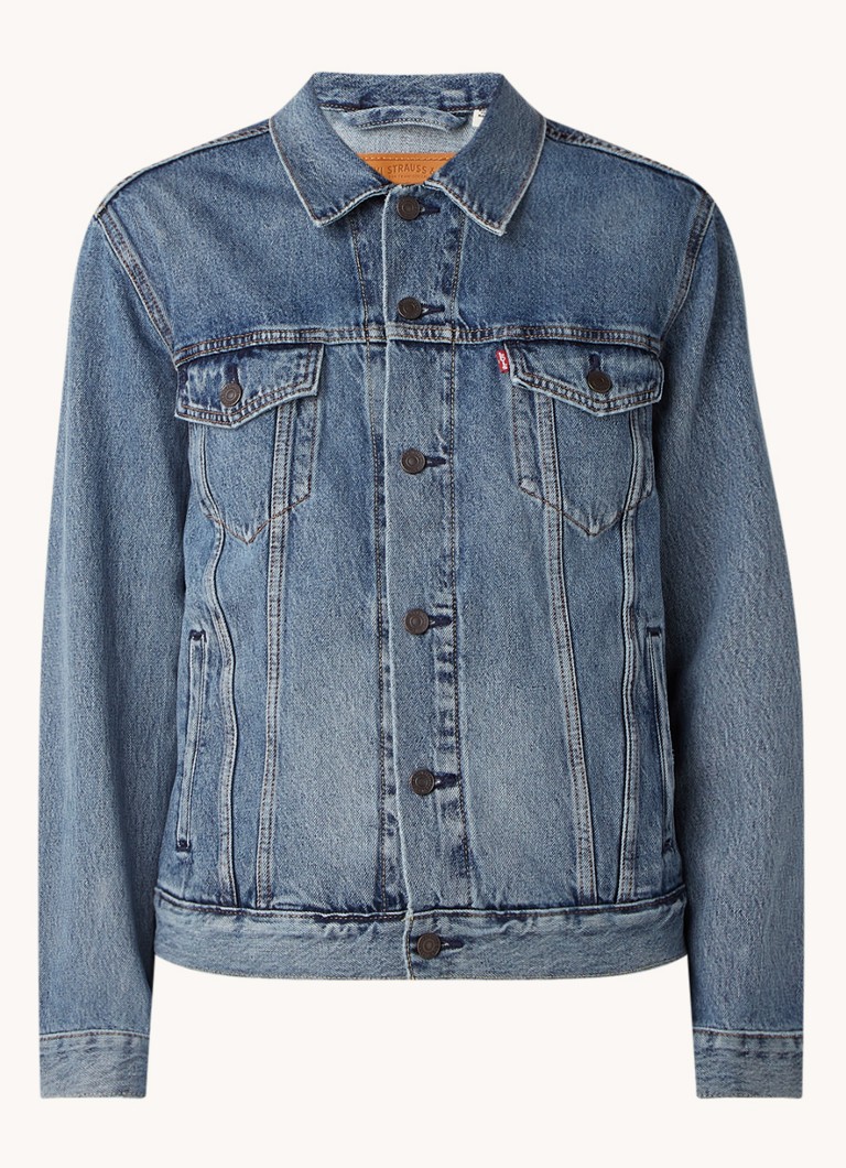 Jaqueta jeans Levi's The Trucker com bolsos laterais
