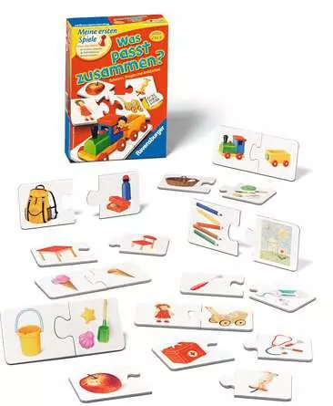 Was passt zusammen? - Kinderspiel ab 2 Jahren