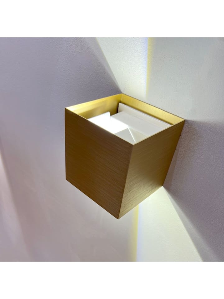s.LUCE Ixa Abdeckung quadratisch für Ixa Basis in Gold günstig kaufen 10 cm
