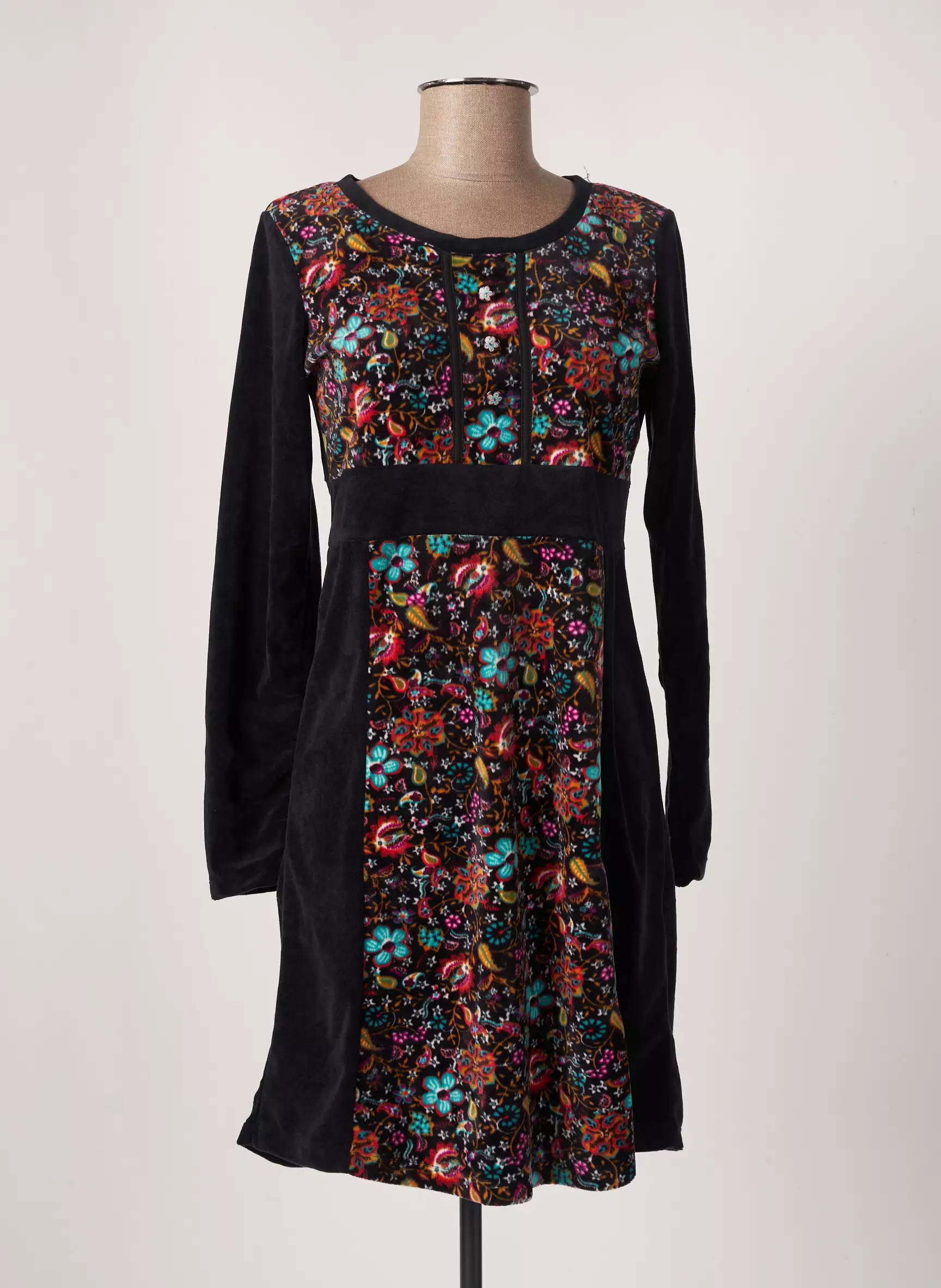 Coline Robes Mi Longues Femme couleur noir
