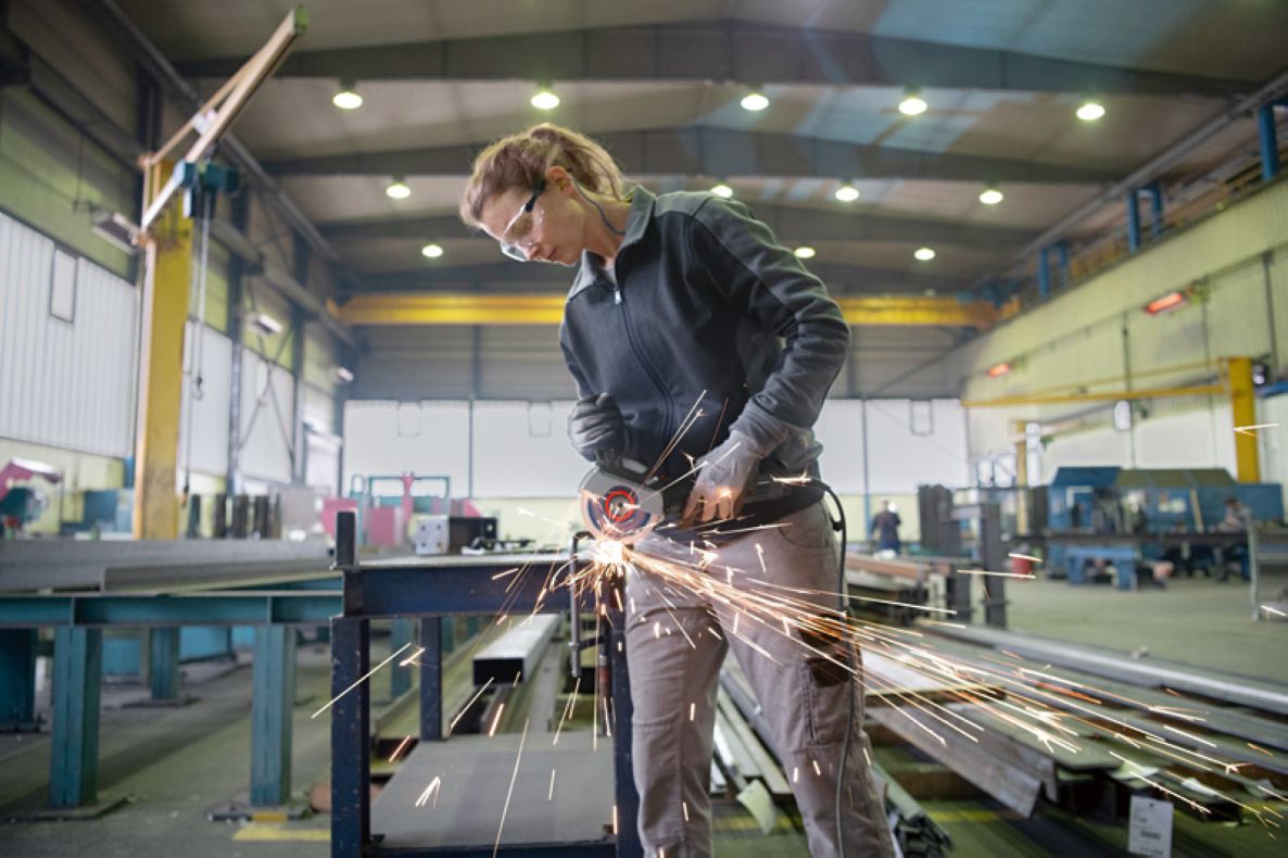 Bosch Blue 06017D0300 GWS 17-125 S Professional 125 mm 1700 W vinkelsliper