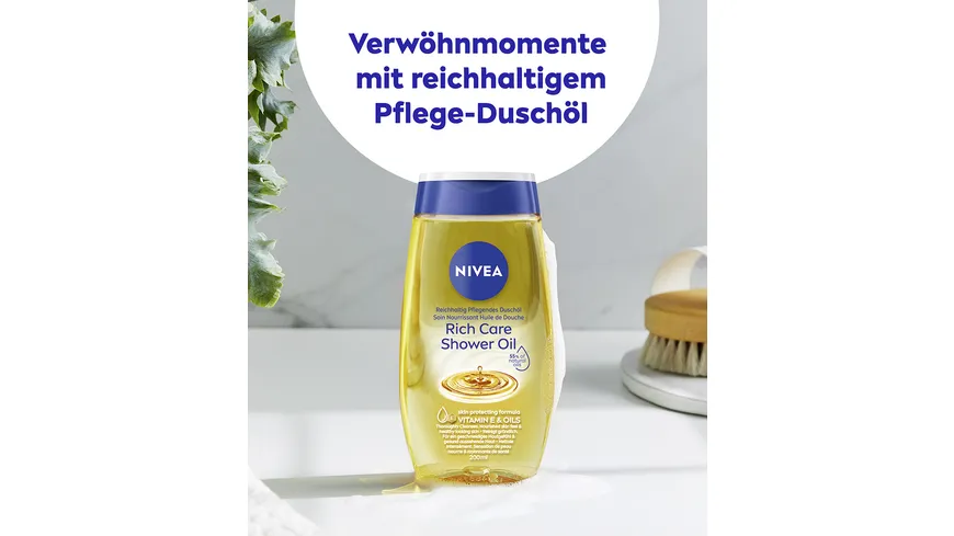 NIVEA Reichhaltiges Pflegendes Duschöl 200 ml