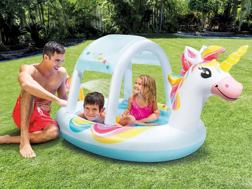 Intex Unicorn aufblasbares Kinderbecken