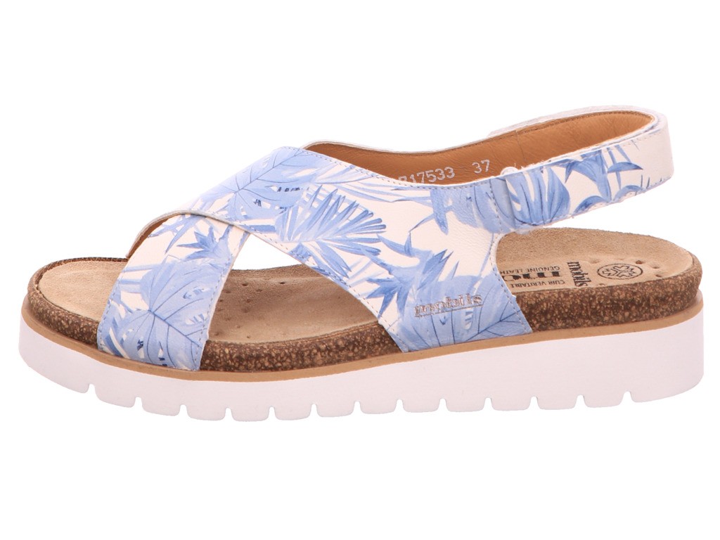 MEPHISTO Komfort Sandalen blau Tally