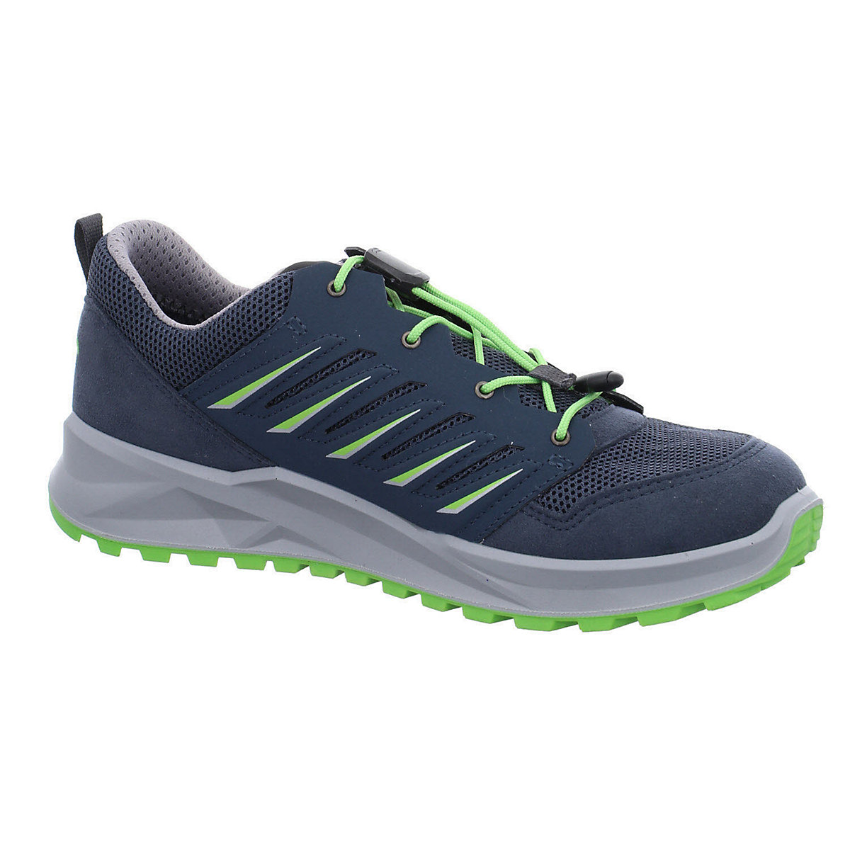 Jungen Schnürhalbschuhe Axos GTX Lo Outdoorschuh Kinderschuhe Leder-/Textilkombination uni Outdoorschuhe