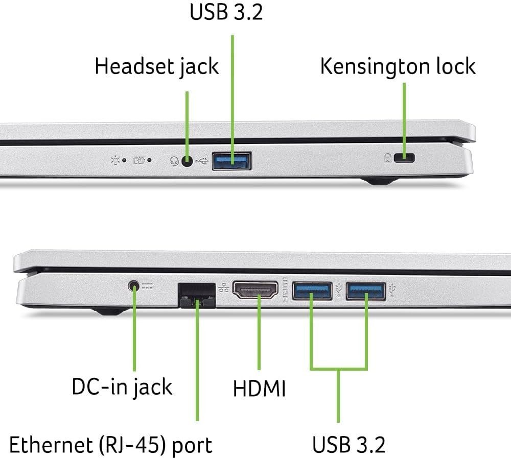 Acer A317-54-770Q Notebook (Intel Corei7 1255U, Intel Iris Xe graphics, 1000 GB SSD, Full HD ‎3.5GHz Mobilität und Ausdauer für vielseitige Anwendungen)