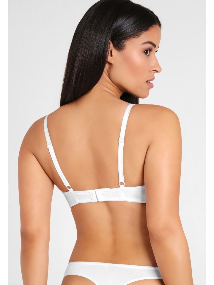 LASCANA LASCANA Schalen-BH »Ela - »perfect basic«« in weiß günstig kaufen
