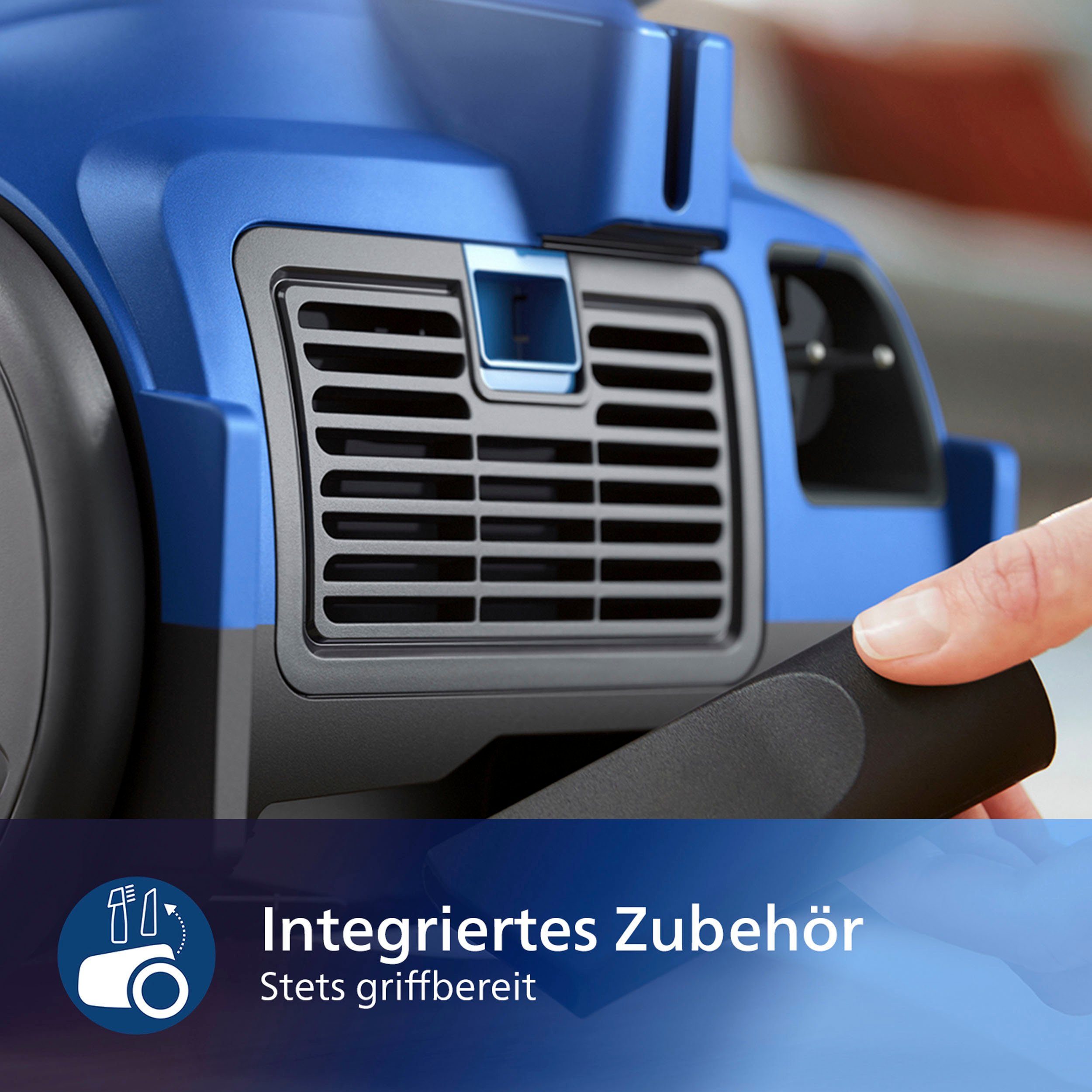Philips Bodenstaubsauger 2000 Series XB2125/09, 850 W, beutellos