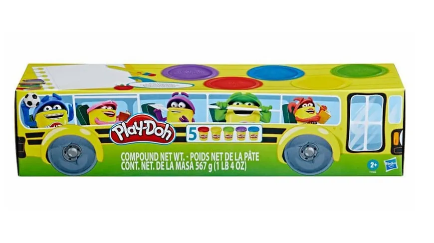 Hasbro - Play-Doh Back to School 5-Pack 560 g