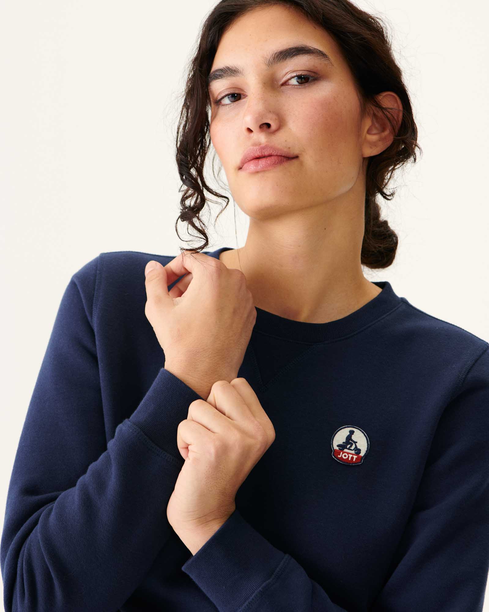 Sweat en coton biologique Marine Elvas