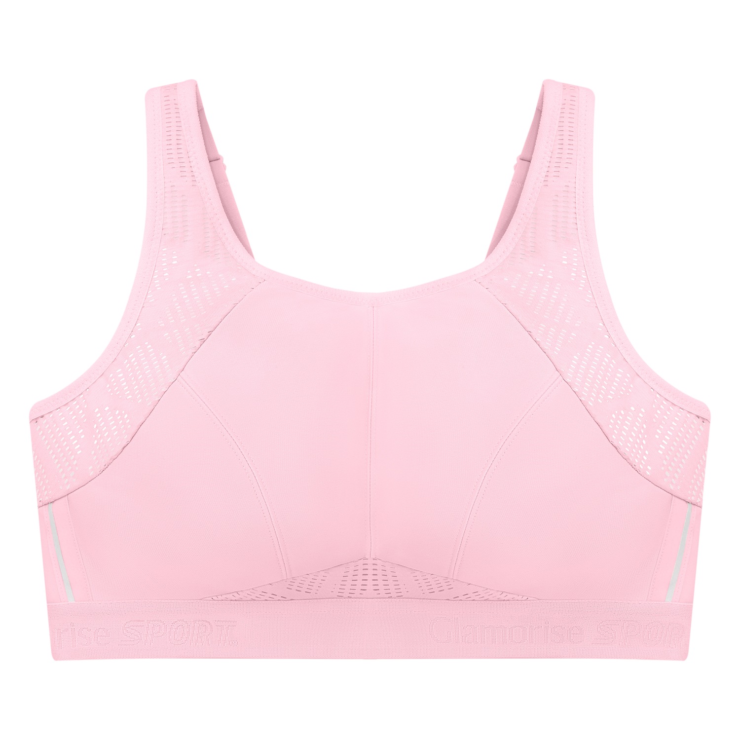 Atmungsaktiver Mesh-Sport-BH - Pink