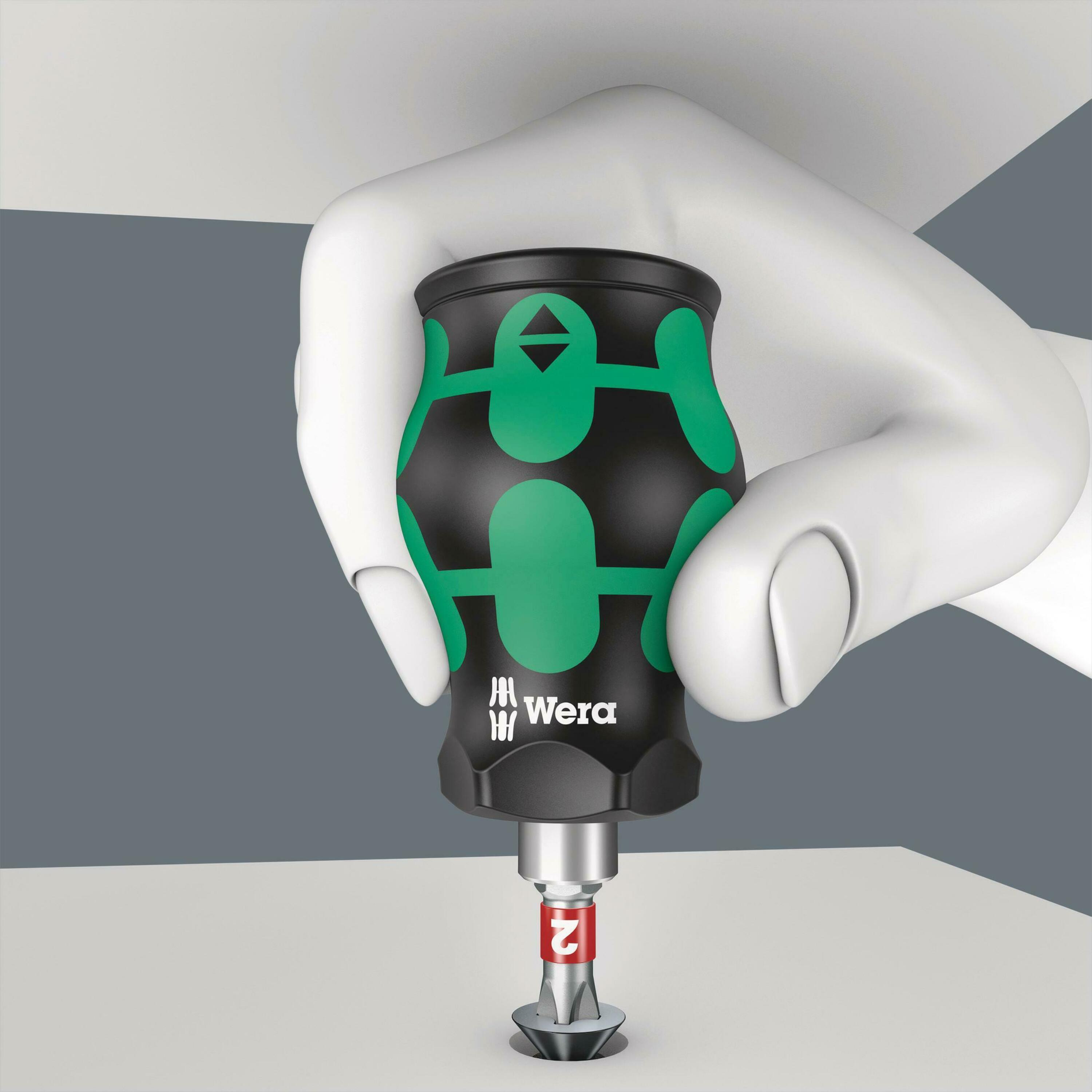 Wera 05008874001 Kraftform Kompakt Stubby Magazin 2 tournevis à 6 embouts