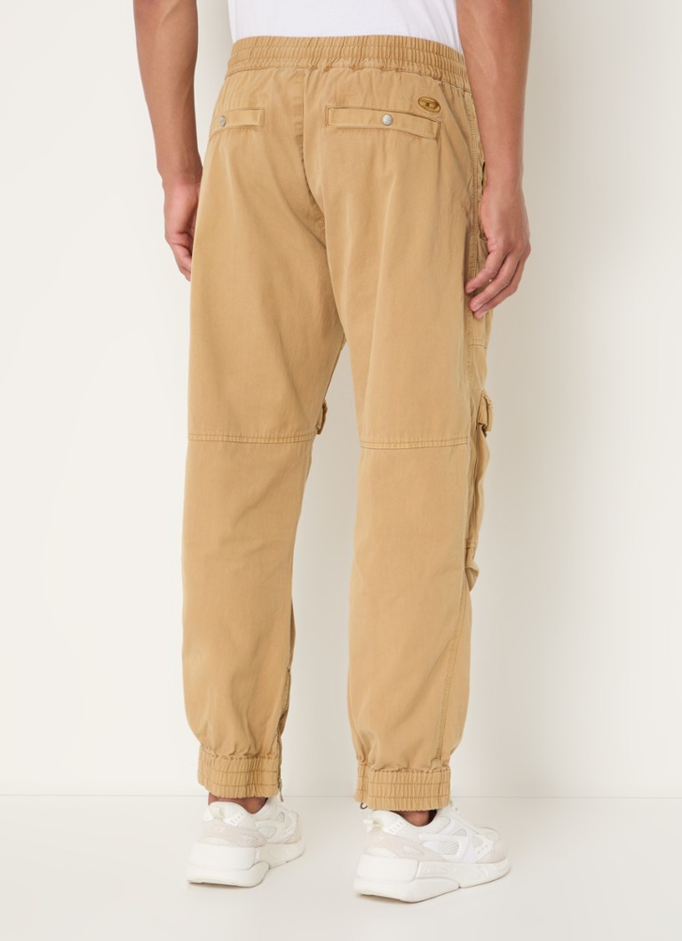 Pantaloni cargo Diesel P-Beeck Affusolati cu buzunar lateral