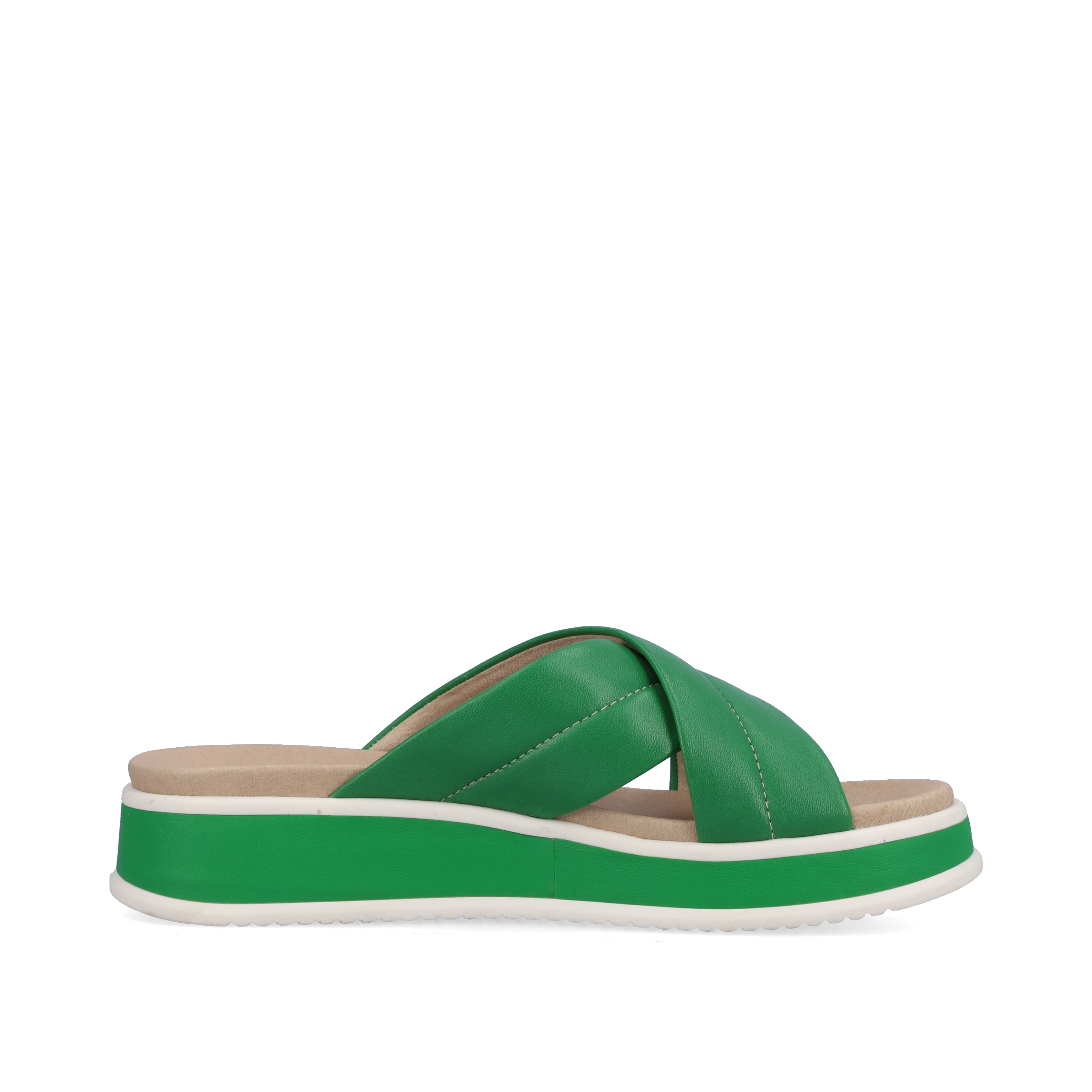 Rieker Damen Pantoletten smaragd green