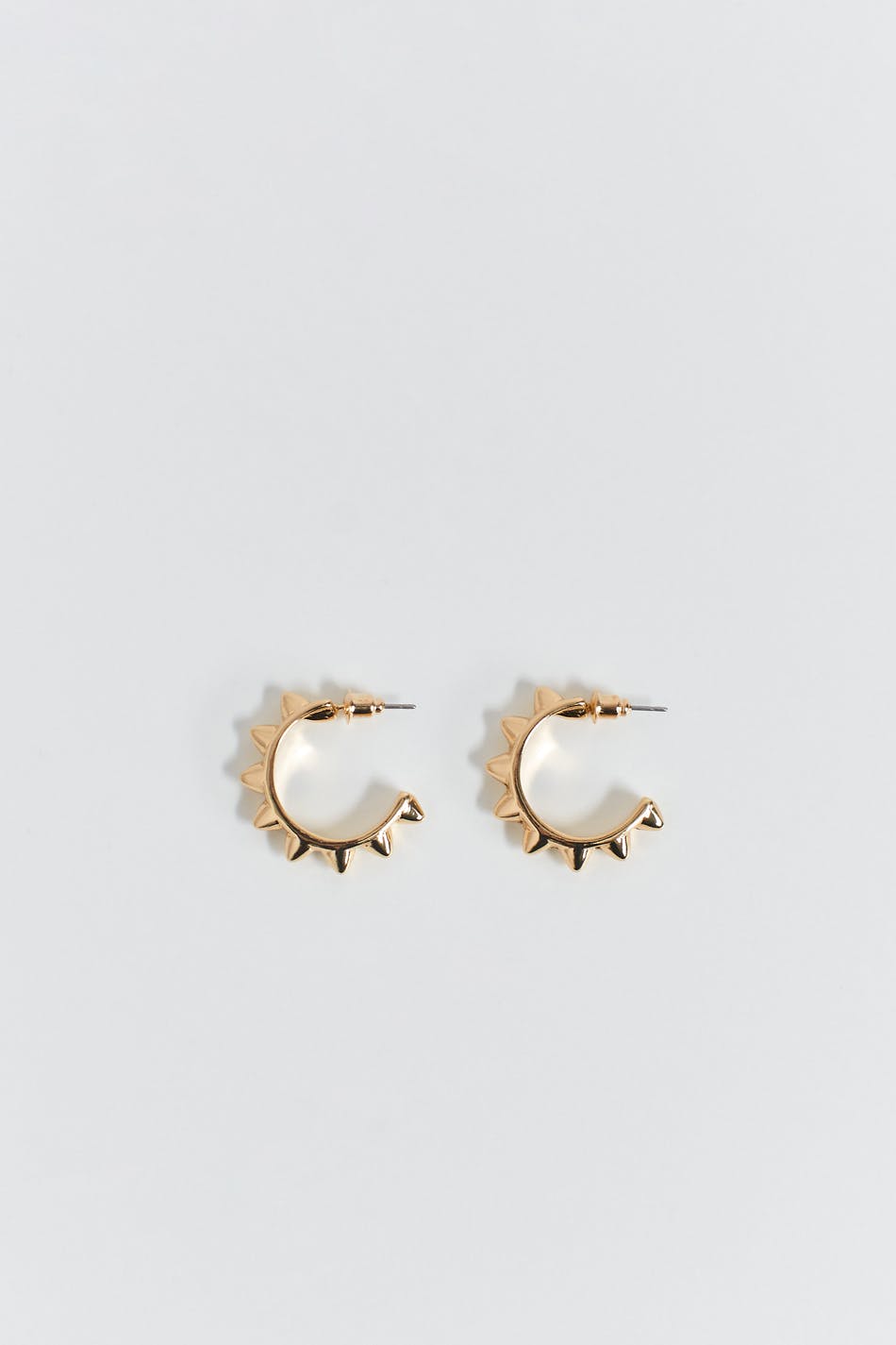 Spike hoops earrings