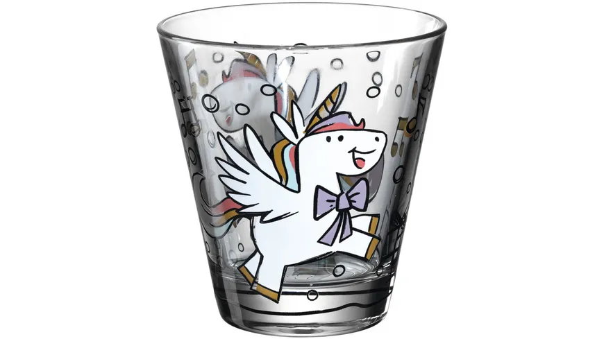 LEONARDO Glasbecher Bambini 0,215l mehrfarbig