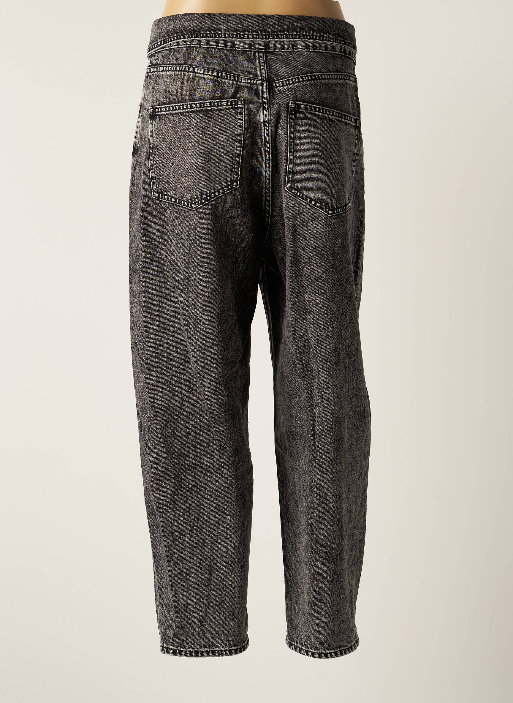 Scotch Soda Jean Mom Femme couleur gris