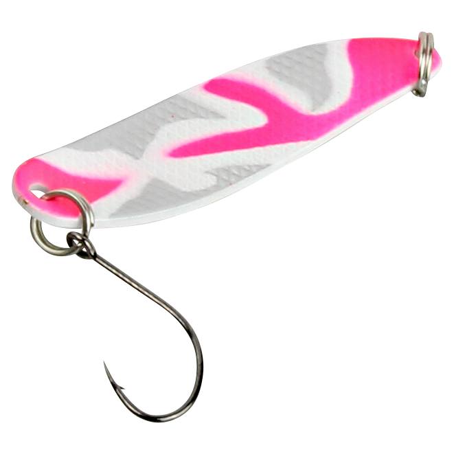 FTM Trout Spoon Hammer (3,2 g, Camouflage Weiß UV)