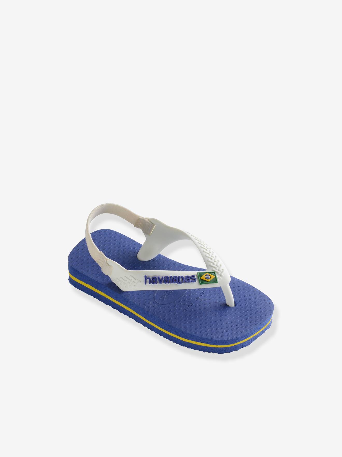 Tongs Baby Brasil Logo II HAVAIANAS marine