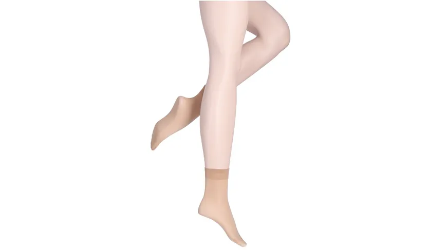MOVE UP Damen Söckchen Satin Dream 20 DEN champagner