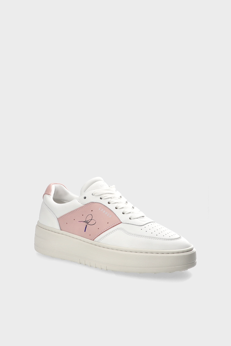 CPH NEW YORK - leather - white/pink/blue