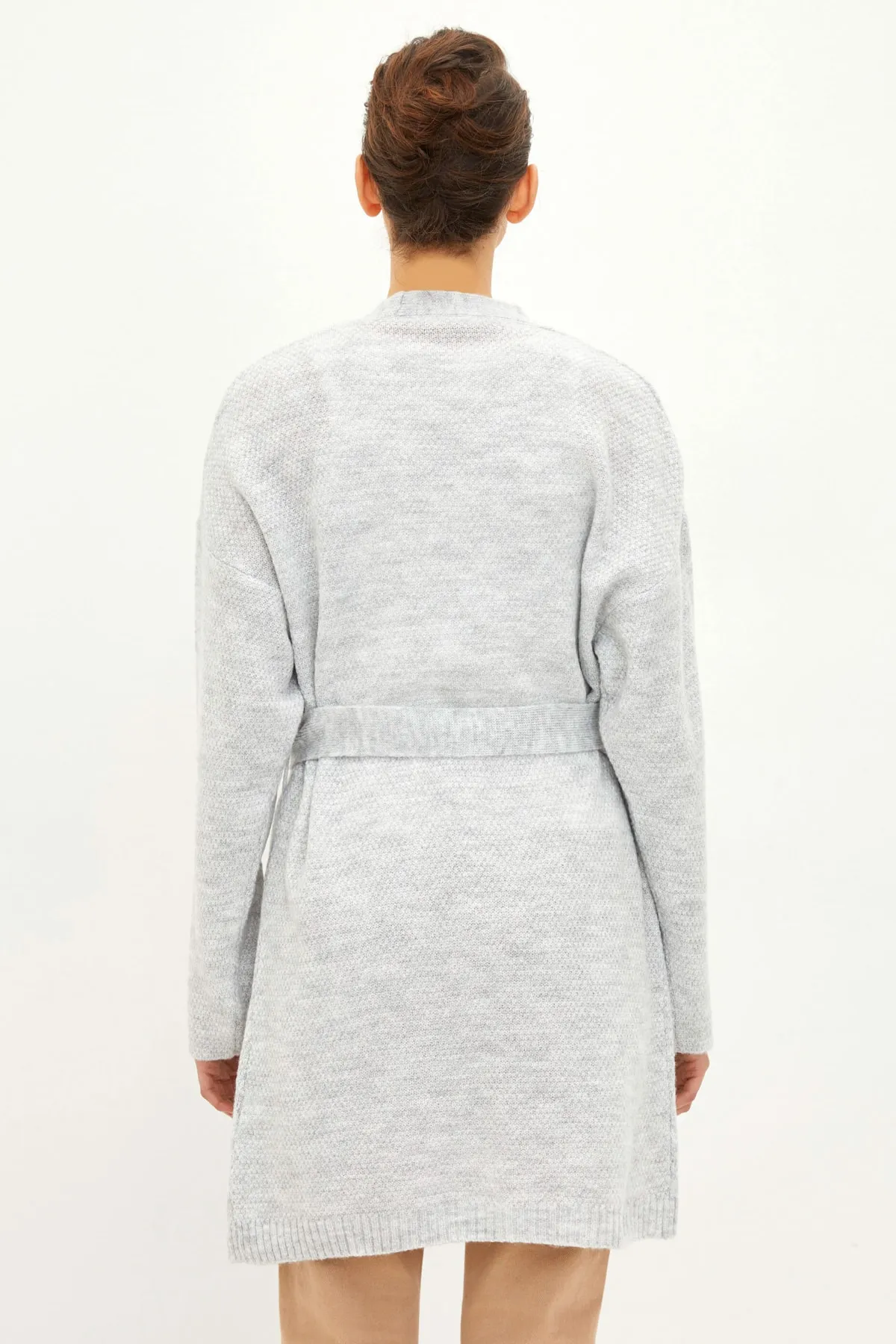 LC Waikiki  Strickjacke - Grau - Regular Fit
