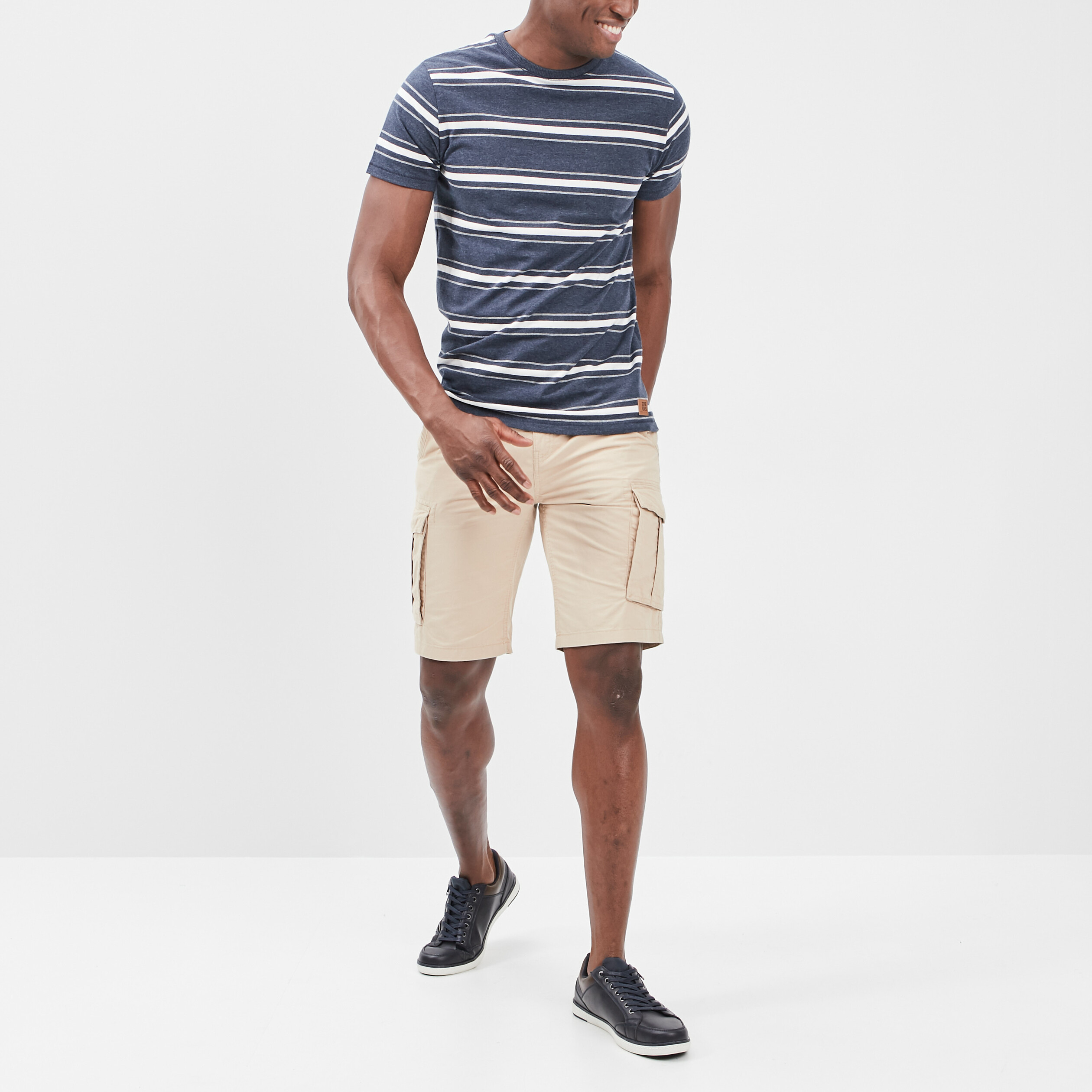 Bermuda cargo sable homme | La Halle