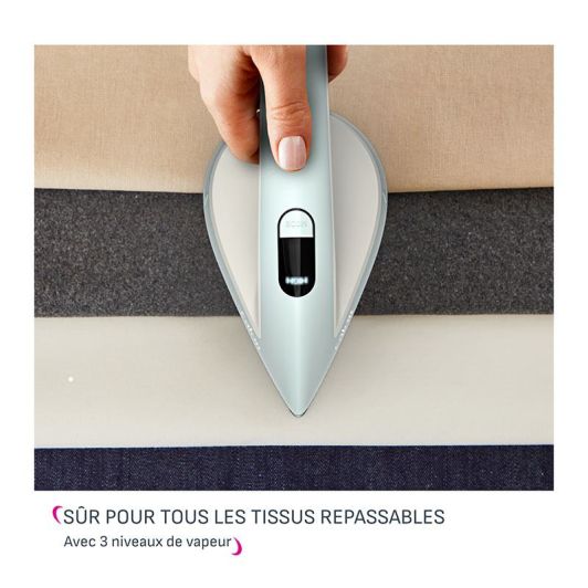 Aparat de călcat cu abur pentru haine Calor QT1214C0 Ixeo 2 în 1 – Smart Board