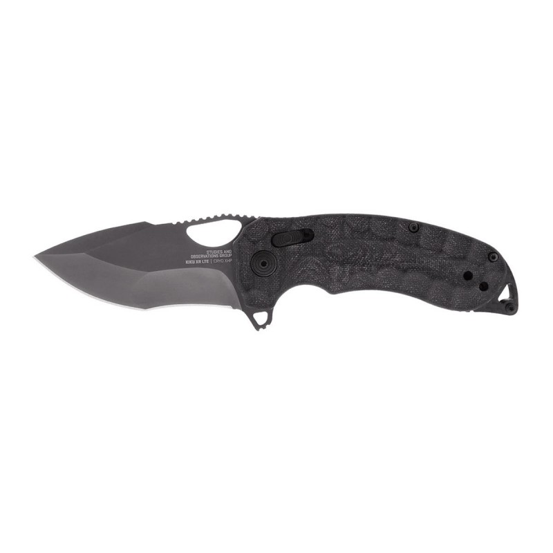 Sog Kiku XR LTE Blackout Micarta + Carbon 12-27-04-57