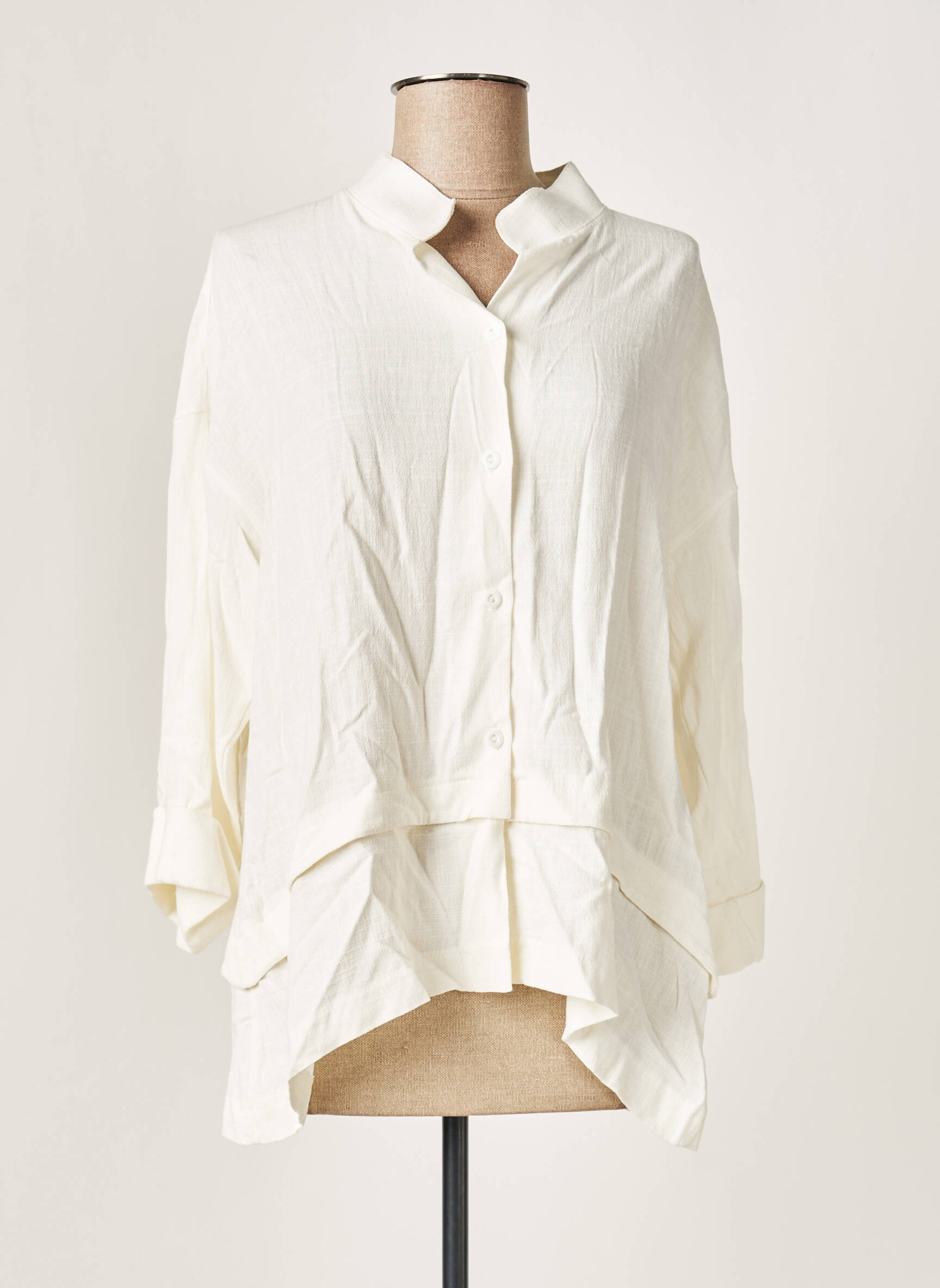 Franck Anna Tuniquemanchelongue Femme couleur beige