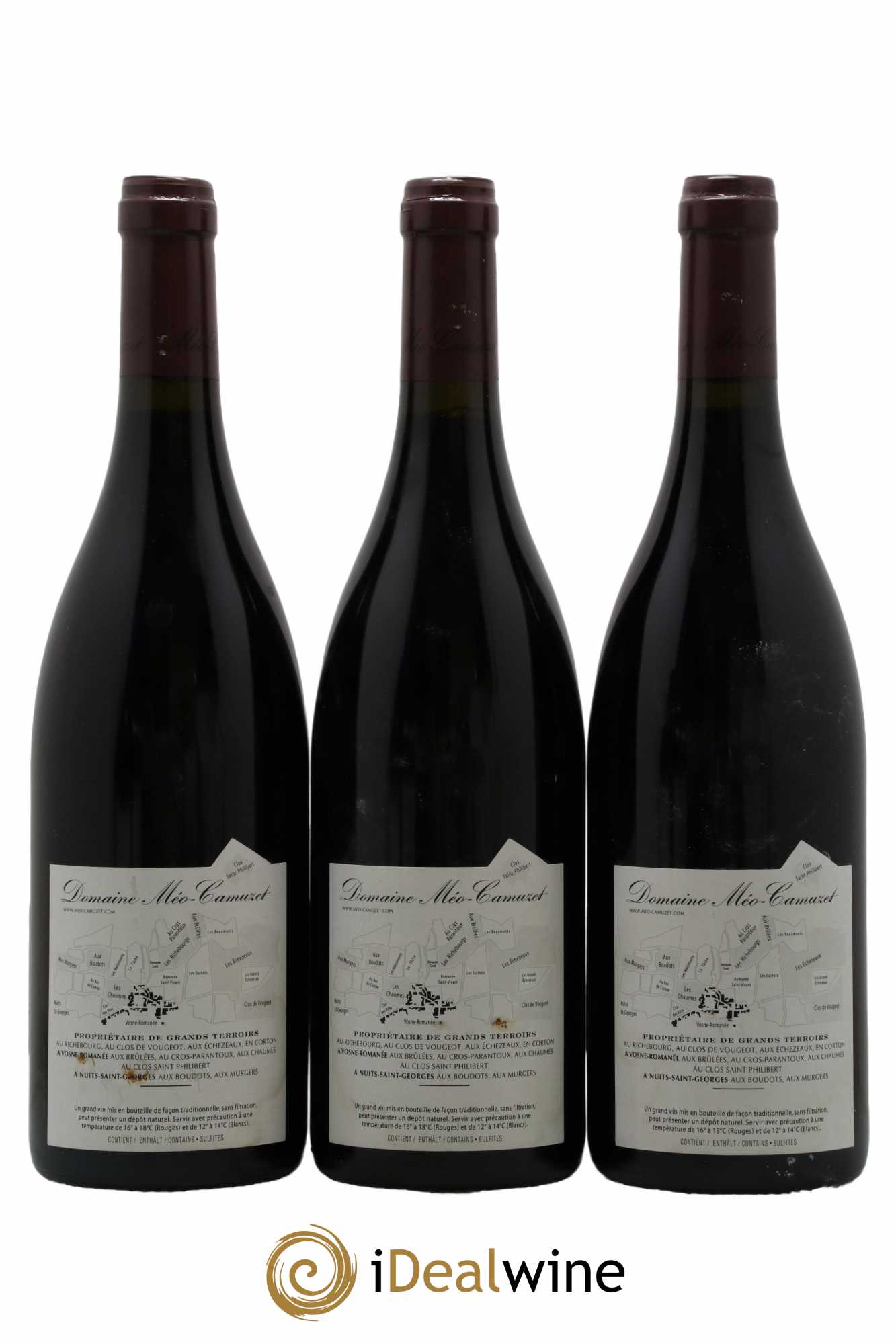 Corton Grand Cru La Vigne au Saint Méo-Camuzet (Domaine)  2009 - Lot de 3 Bouteilles