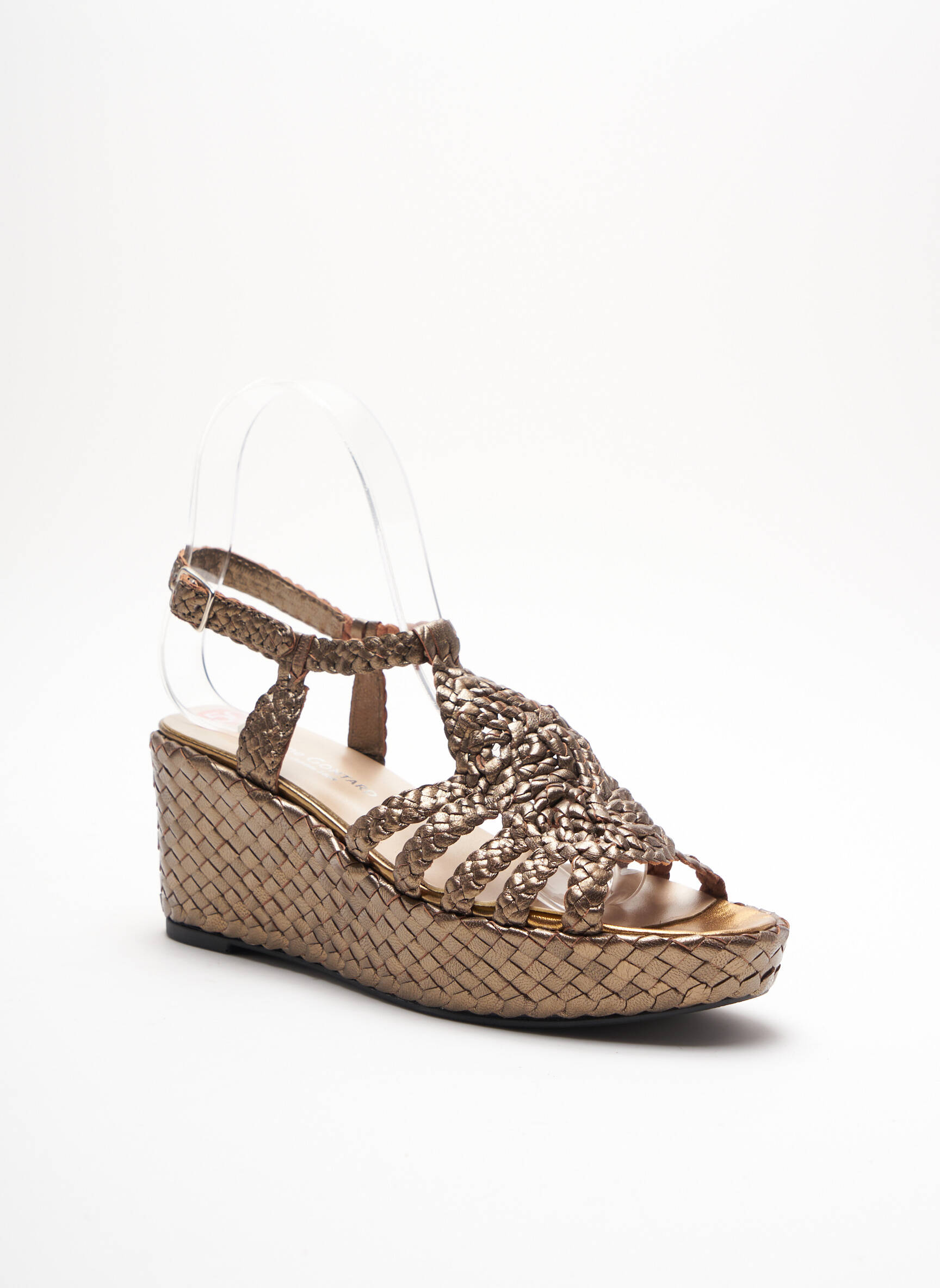 Stephane Gontard Sandales Nu Pieds Femme couleur marron