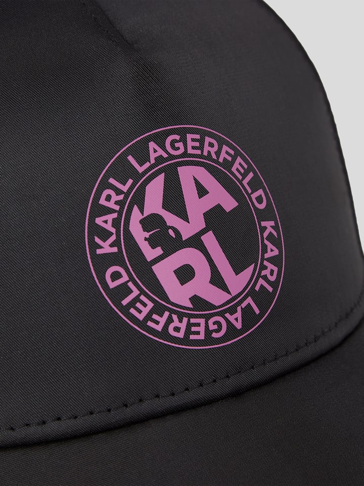 Karl Lagerfeld Cap in Schwarz günstig kaufen onesize