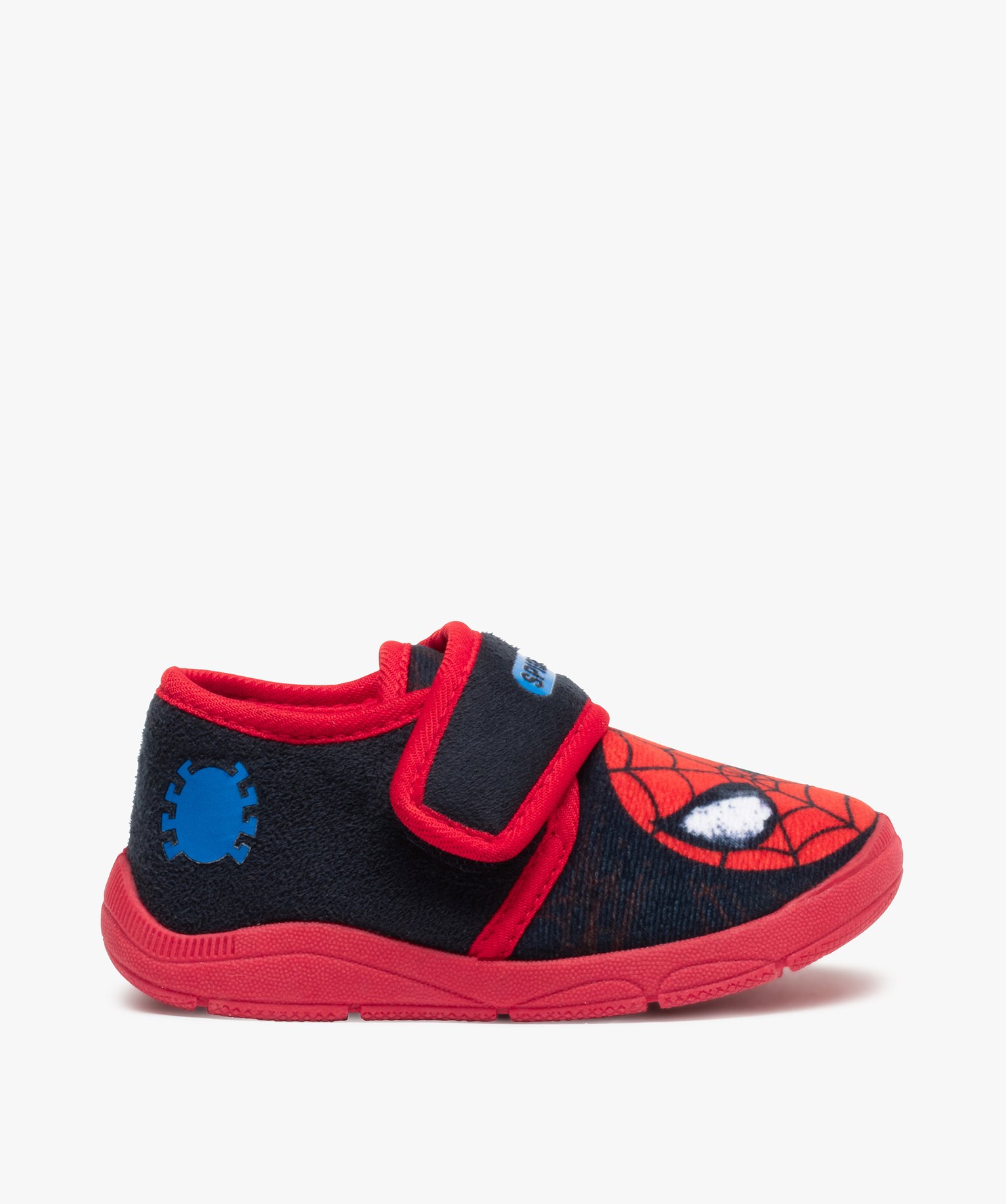 Chaussons Garçon bottillons en velours – Spider-Man rouge | GEMO