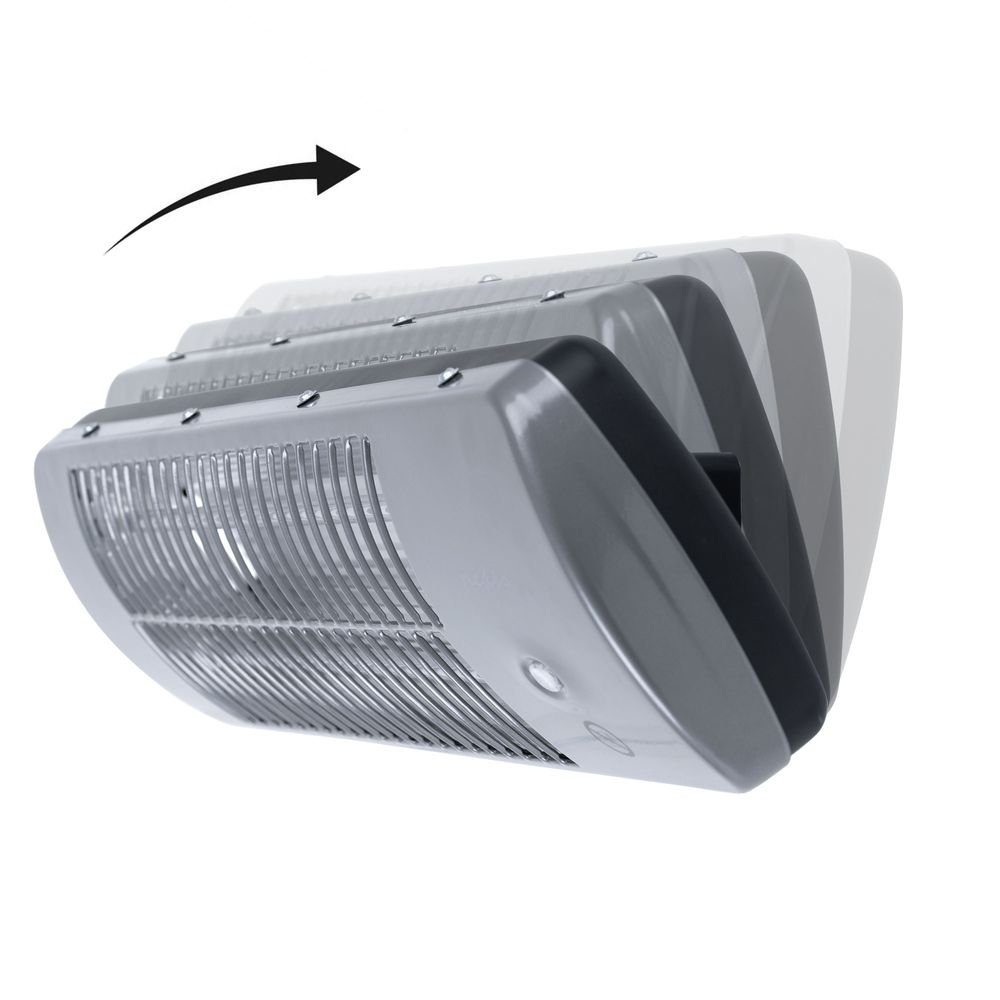 etc-shop Heizstrahler, Heizstrahler für Wandmontage mit 1200 Watt 2 Heizstufen zum-