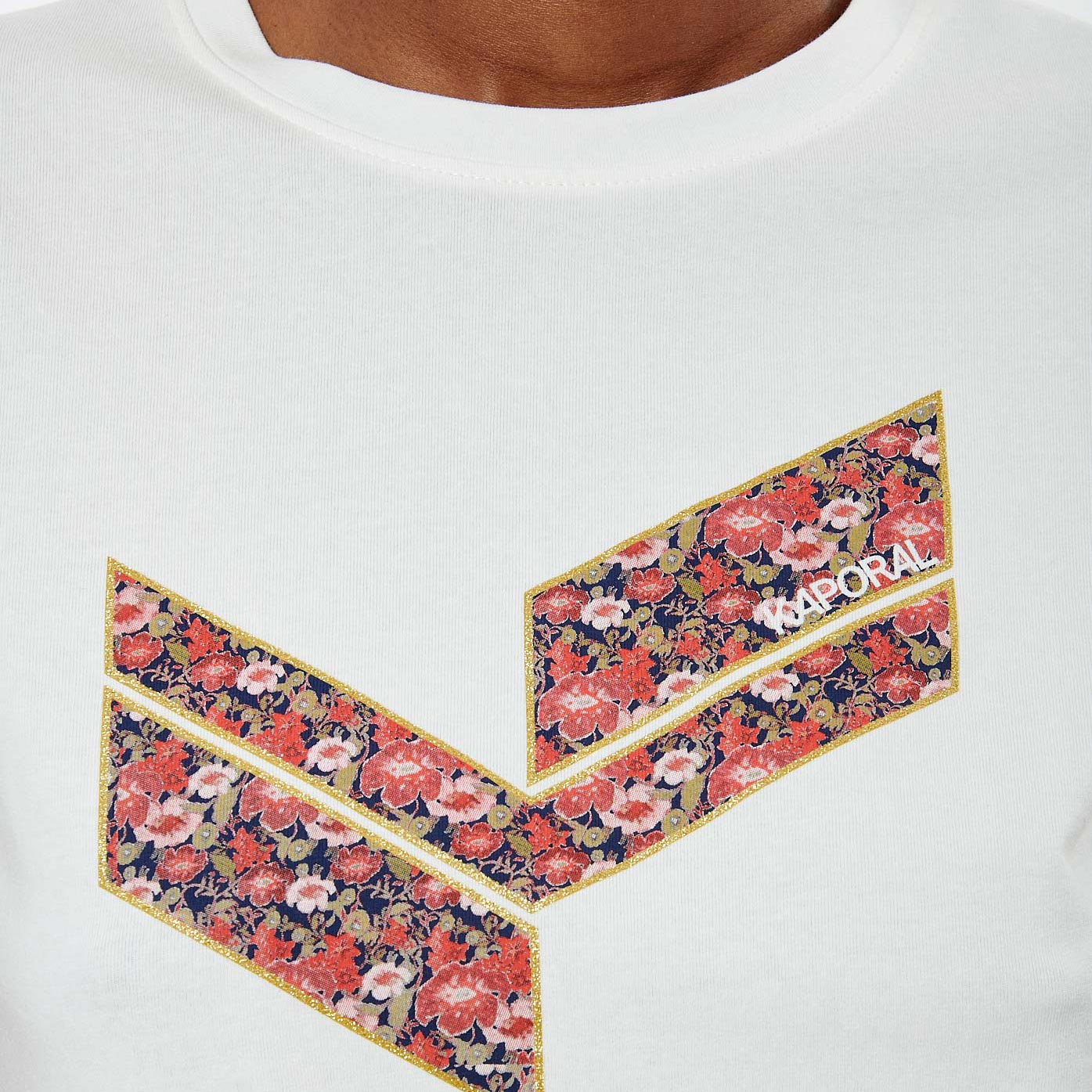 LOVET  T-shirt blanc Femme
