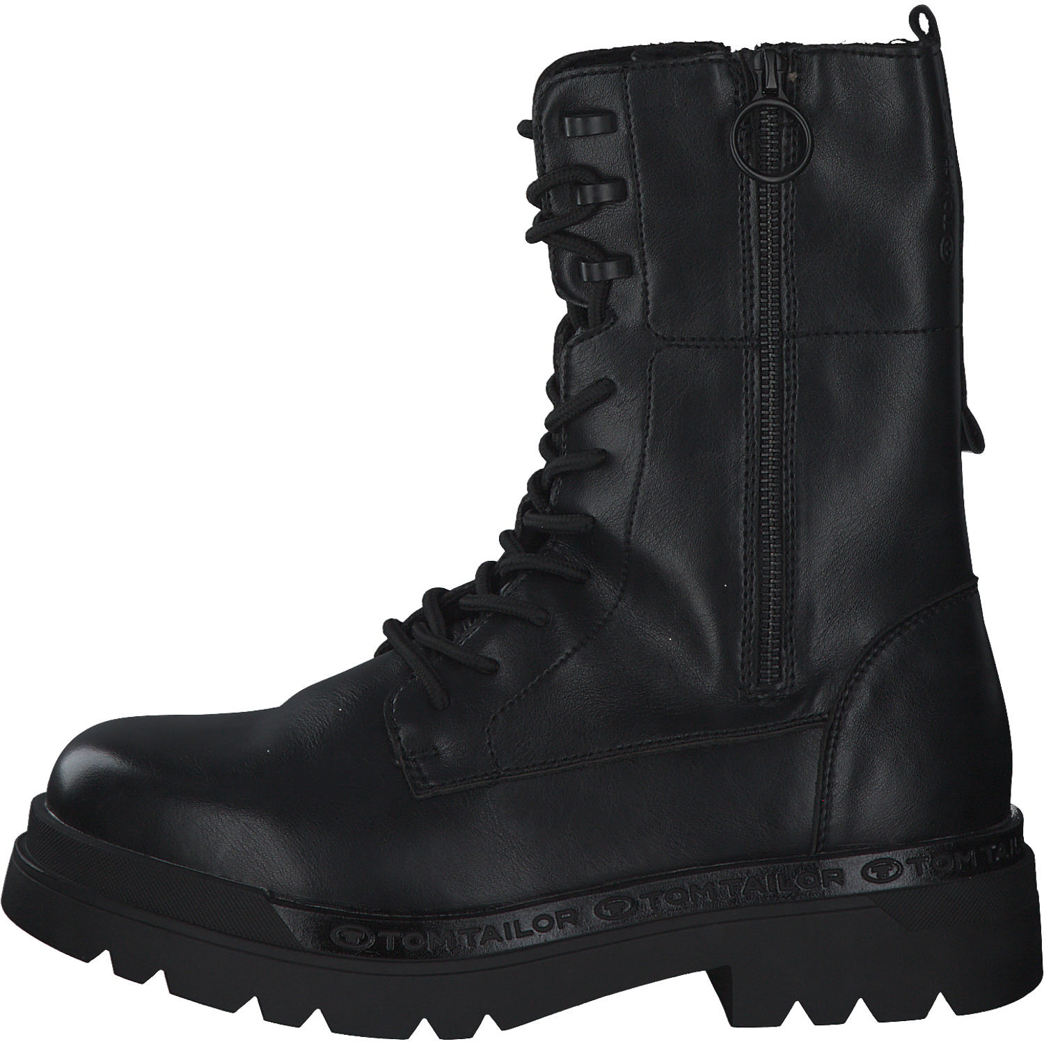 Tom Tailor 4285005, Boots, Damen, Black Black