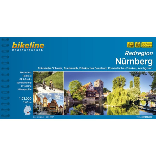 Bikeline Radatlas Nürnberg - Radwanderführer