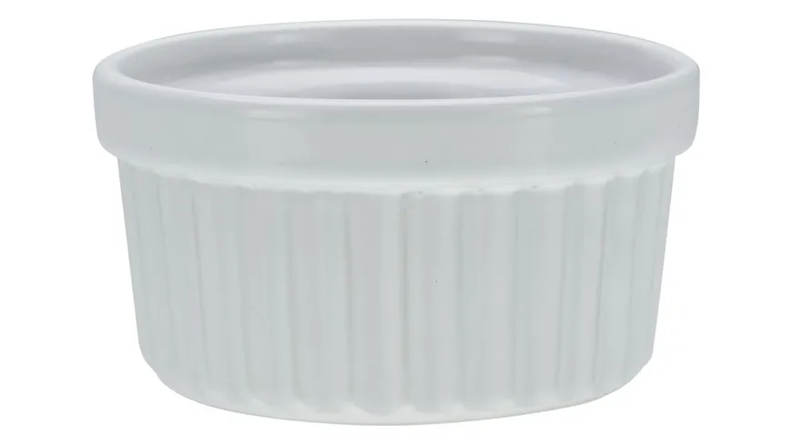 CreaTable Auflaufförmchen Ø10cm weiß