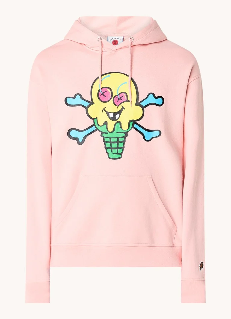 ICECREAM Cones & Bones hoodie with print