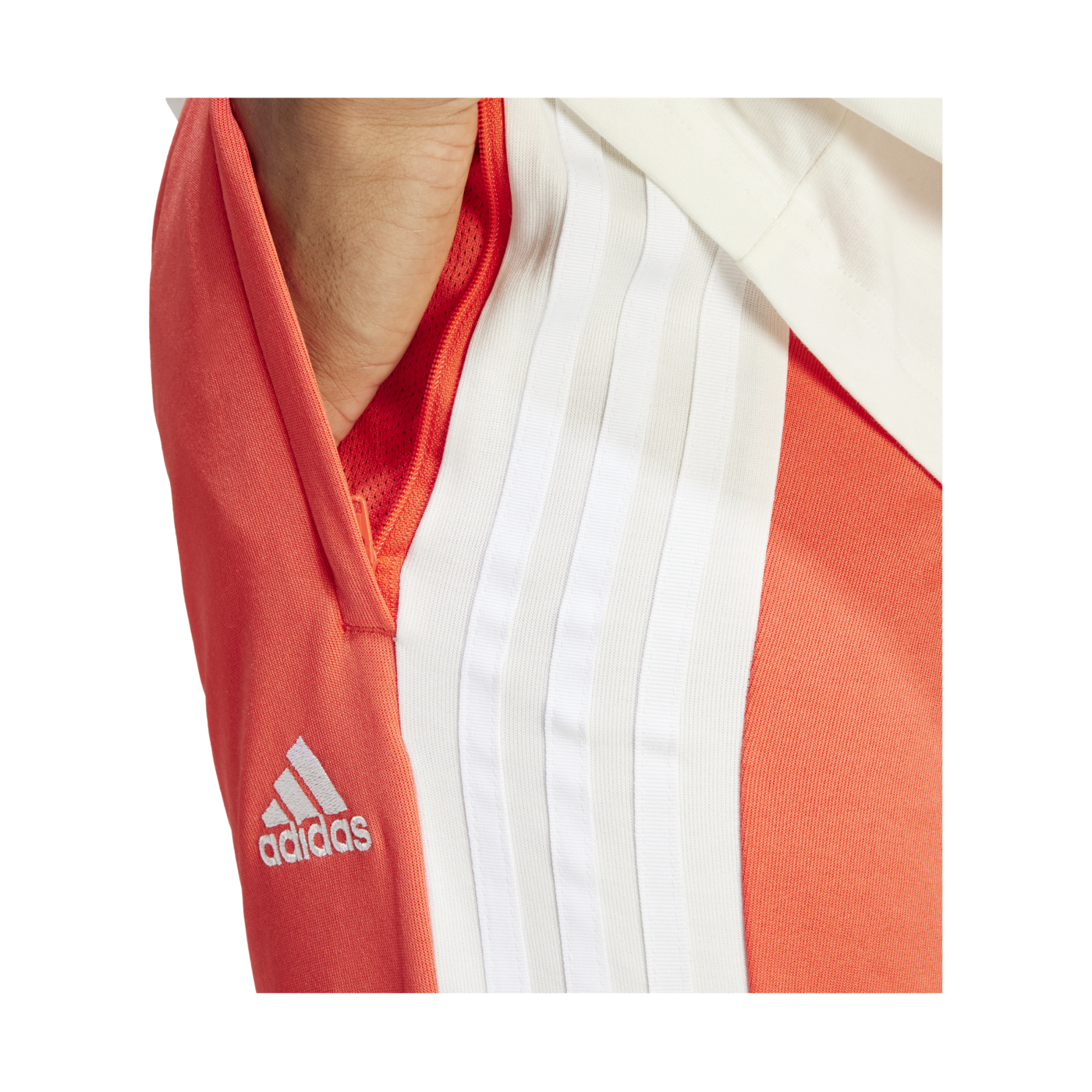 adidas Tiro Trainingshose Rot Weiss