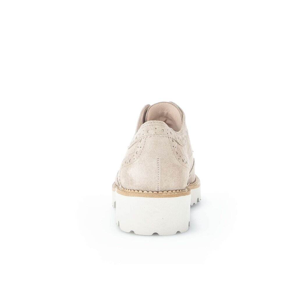 Gabor fashion Schnürschuh beige