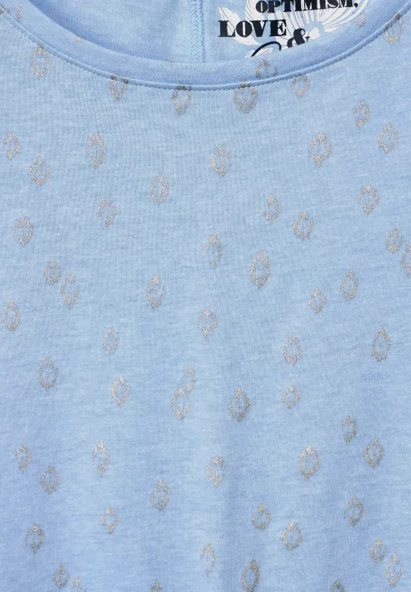 CECIL T-Shirt mit Folienprint