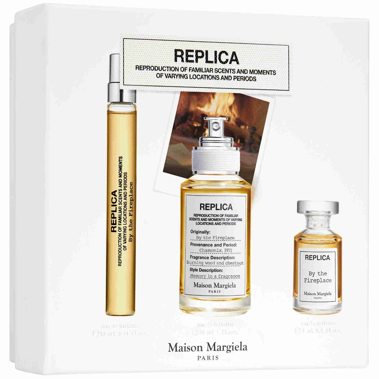 Maison Margiela REPLICA By the Fireplace Coffret Eau de Toilette Boisée Ambrée