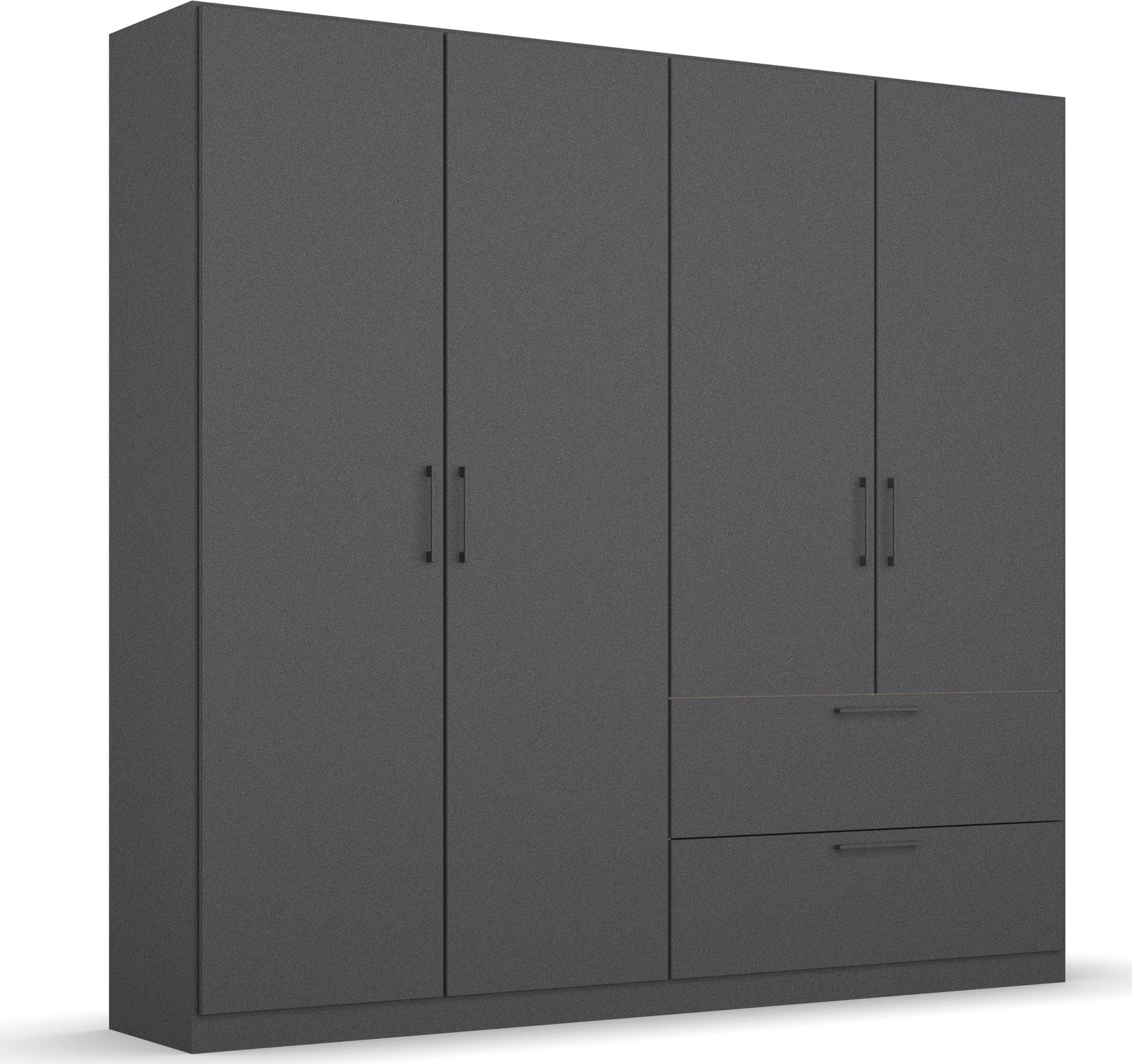 rauch Schlafzimmer-Set Challenger, Schrank in 2 Breiten, Bett in 3 Breiten und 2 Nachttische
