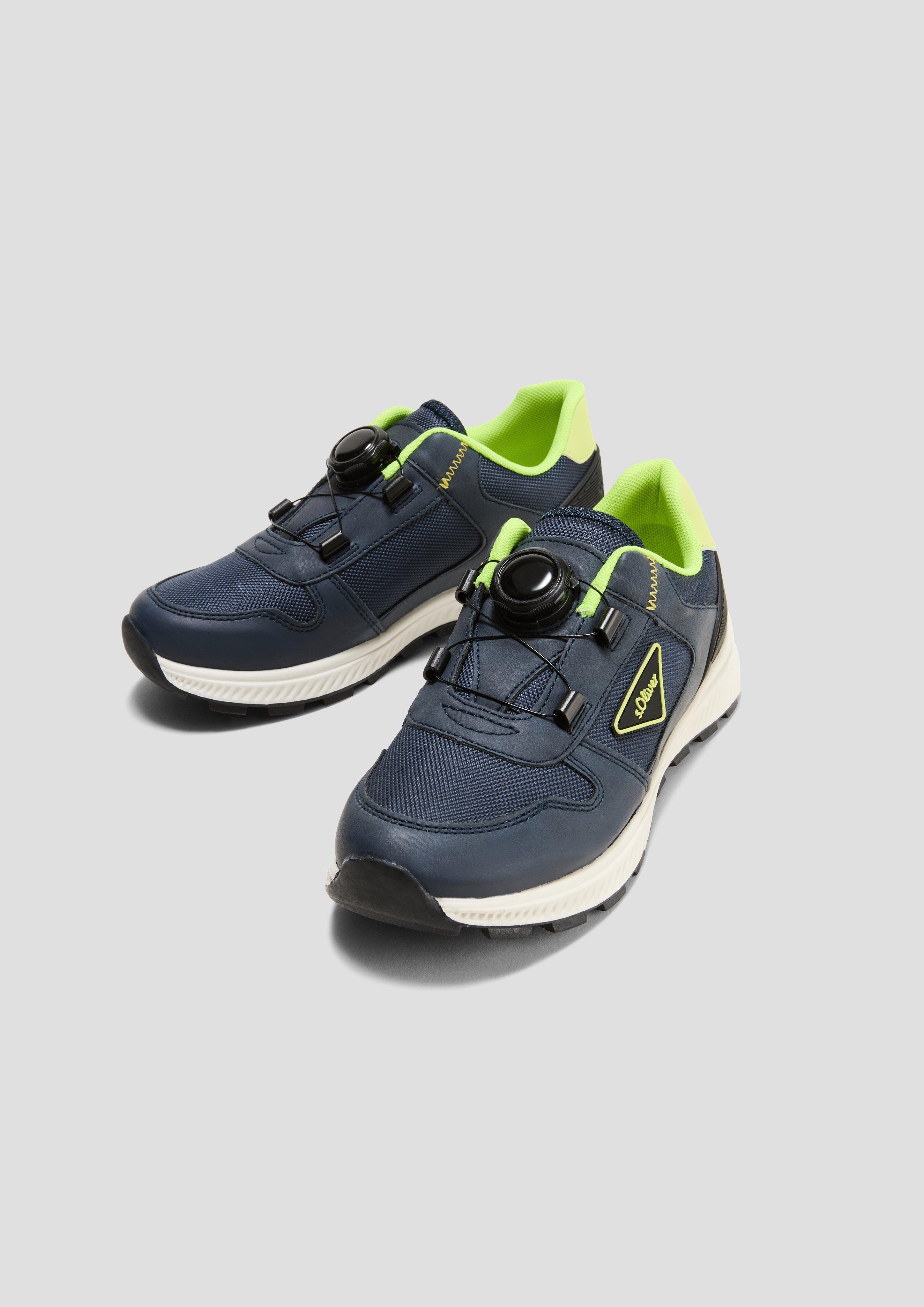 Sneaker im Materialmix  6008896-805